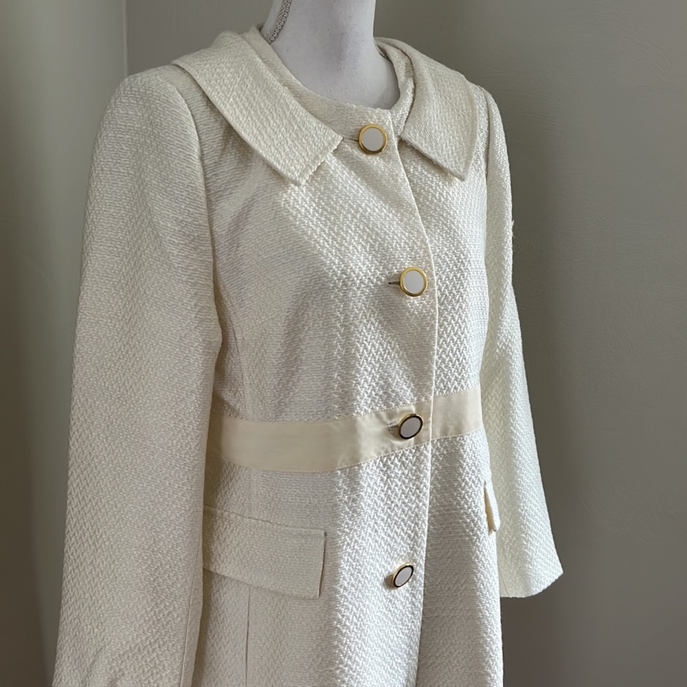 BANANA REPUBLIC Wool Blend Trench Coat - Picture 3 of 14